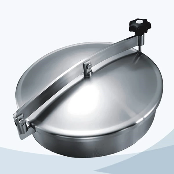 stainless steel food processing round non pressure manhole cover