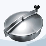 stainless steel food processing round non pressure manhole cover