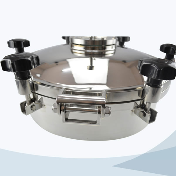 stainless steel food processing round non pressure manhole cover