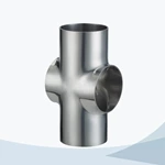 stainless steel hygienic grade welded short cross