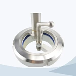 stainless steel union type sight glass