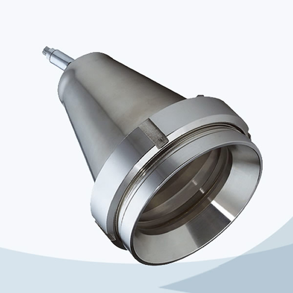 Sanitary welded connection sight light