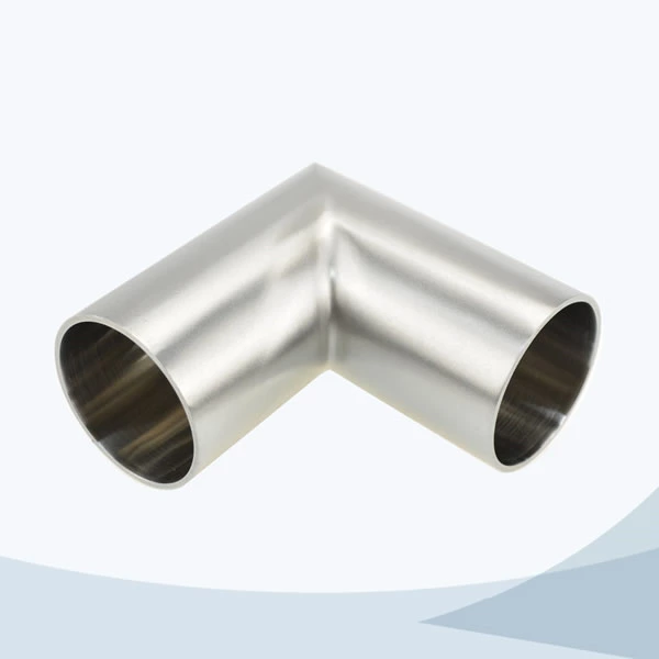 stainless steel butt weld straight 90D bend