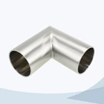 stainless steel butt weld straight 90D bend