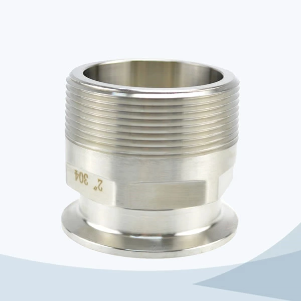 stainless steel male threading nipple