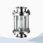 Sanitary clamped line type sight view glass