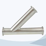 stainless steel lateral Y tee