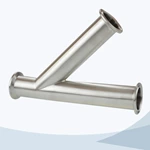 stainless steel Y tee