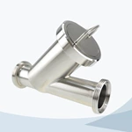stainless steel clamped Y type filter Manufacturer