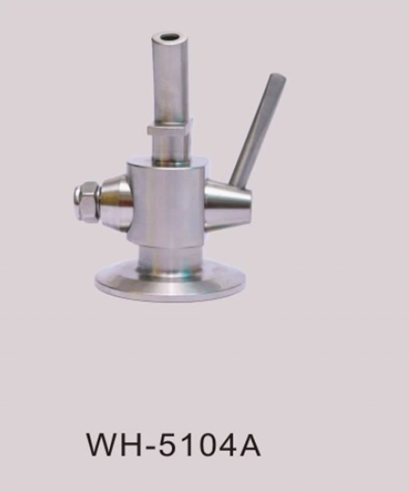 stainless steel food processing beer sampling valve