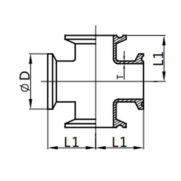 Long Clamped Cross,AS-9MP