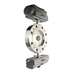 INOX 316L Food Grade Flange Body JN-XW 23 1001 360 Degree Double Rotor Metering Valve