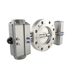 Food Grade SS304 Stainless Steel JN-XW 23 1001 360 Degree Dual Vane Rotary Dosing Valve