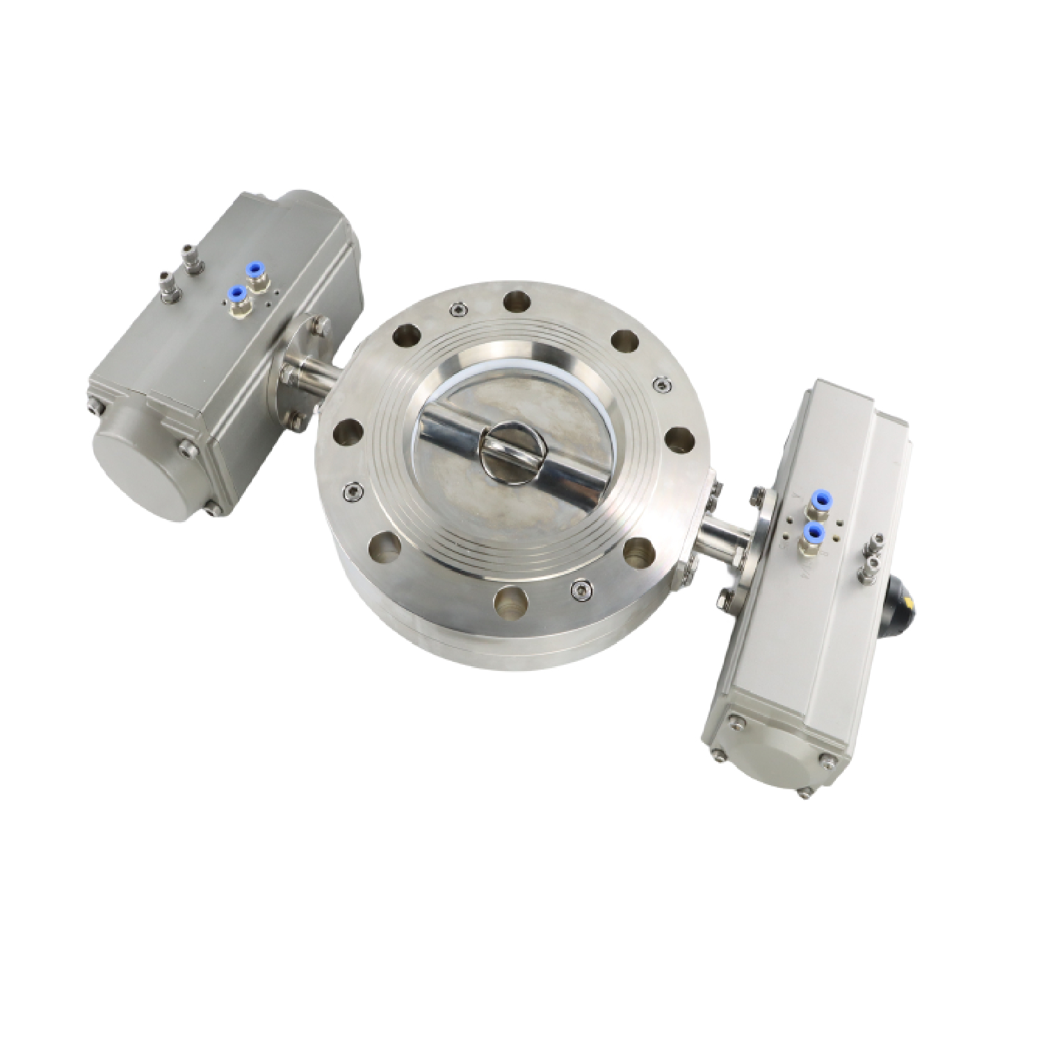 SS304 Hygienic Grade JN-XW 23 1001 Double Dosing Buttefly Valve for Beverage